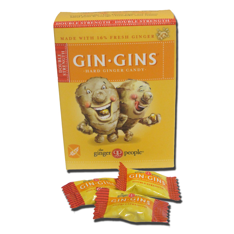 Gin Gins Double Strength Hard Ginger Candy Grasmere Gingerbread