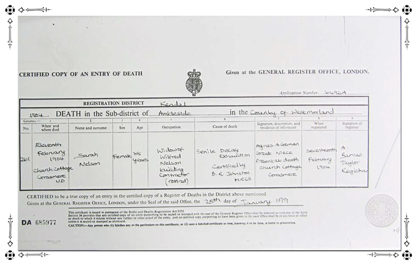 Sarah-Nelson-Death-Certificate