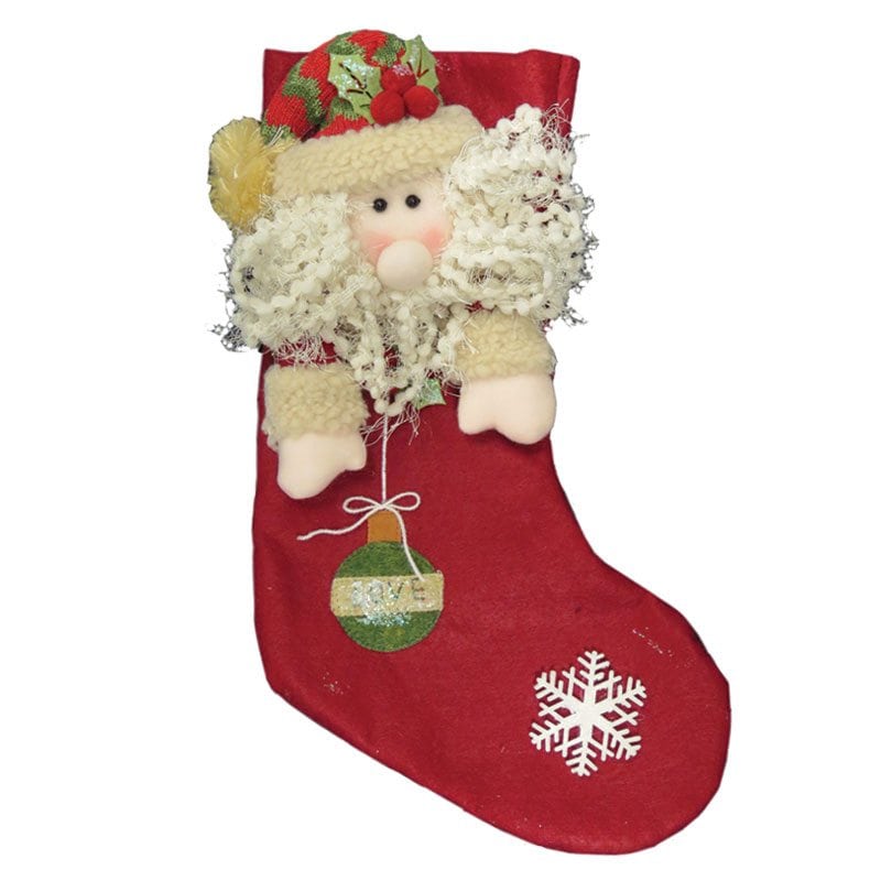 Large Father Christmas Felt Stocking | Grasmere Gingerbread
